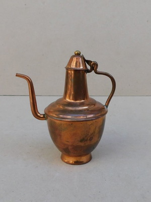 Copper miniature decorative jug like new