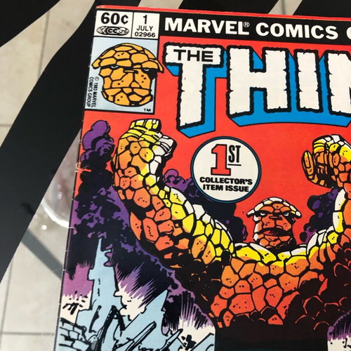The Thing 1 Marvel Bronze Comics used, vintage edition