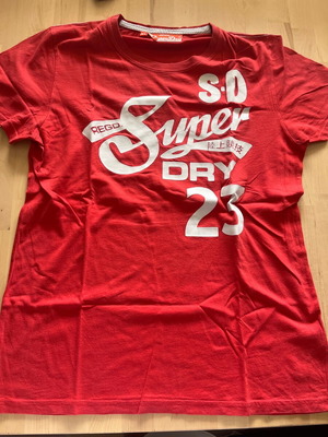 Superdry T-shirt XL σαν καινούργιο, κόκκινο