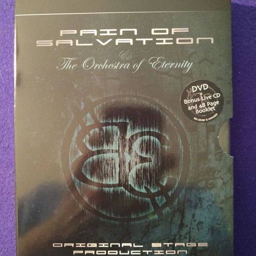 Pain Of Salvation Be Live with The Orchestra Of Eternity DVD and CD like new with 48-page booklet