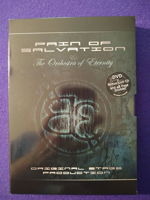 Pain Of Salvation Be Live with The Orchestra Of Eternity DVD and CD like new with 48-page booklet