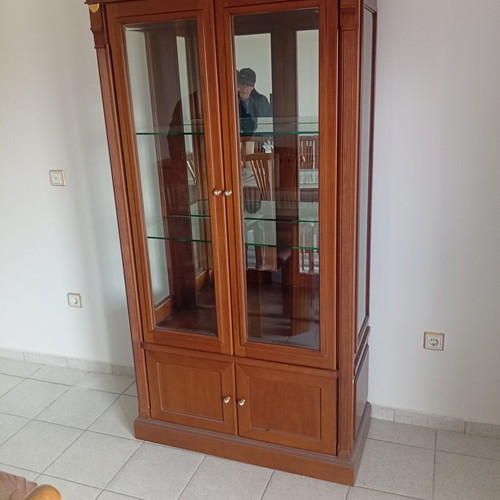 Living room and entrance furniture set like new, cherry wood