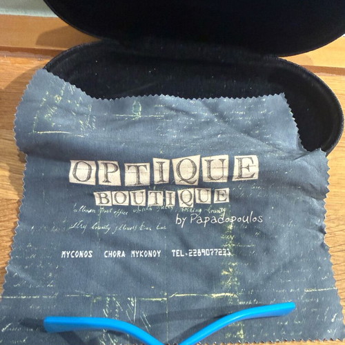 Italia Independent unisex mirror sunglasses like new, blue and orange
