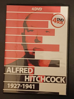 Ταινίες Χίτσκοκ 4 DVD, like new, υποτιτλισμένες