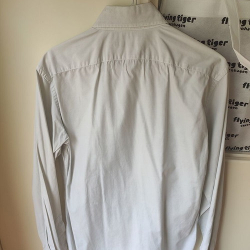 Zara men's shirt like new, sizes S, M, L, light gray