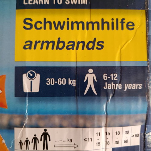 Beco Germany swimming armbands for children 6-12 years like new
