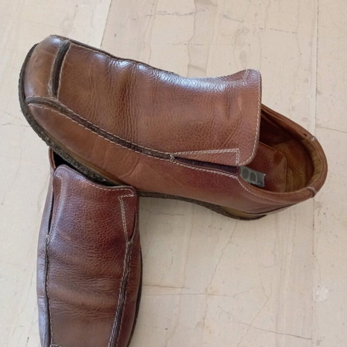 Roadsign men's shoes used, size 45, brown loafers