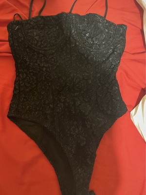 Lace bodysuit Zara black, like new, suitable for evening wear