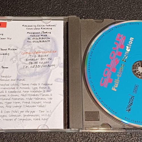 Colour Trip Full-Time Function CD used, metal