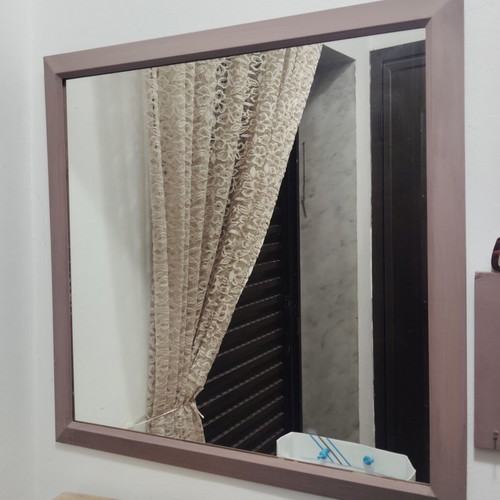 Mirror 68x68 used with painted frame