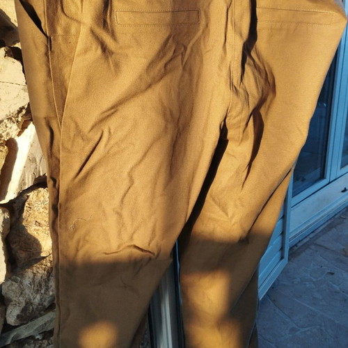 Fashions Kanellis pants used, beige, size M-L