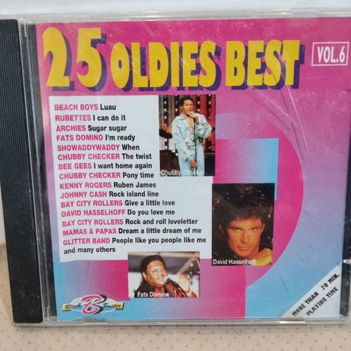 25 Oldies Best Vol. 6 CD used, rock