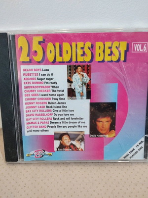 25 Oldies Best Vol. 6 CD used, rock