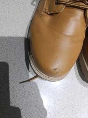 Camel boots used, men's size 42