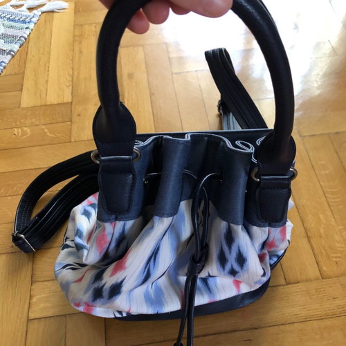 Pepe Jeans backpack bag used, fabric and leatherette