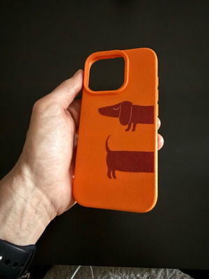Θήκη πλαστική iPhone 16 Pro σαν καινούργιο με σχέδιο