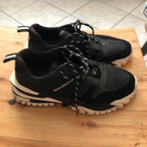Versace Jeans Couture shoes size 44 like new, black and white