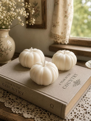 Cozy Pumpkin Plant-Based Candle New