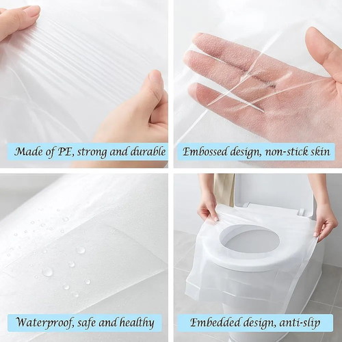 Disposable toilet seat cover new, pack of 20 pieces