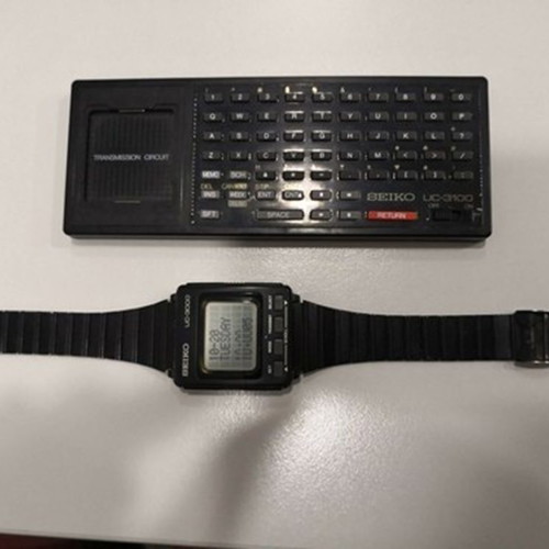 Seiko UC-3000 SmartWatch with Keyboard like new, 1984 vintage
