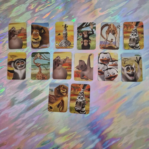 Madagascar cards new, set of 14 pieces