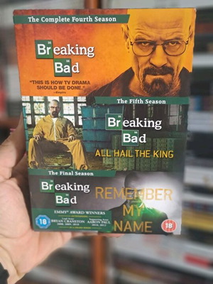 Breaking Bad DVD συλλεκτικό, σαν καινούργιο, αγγλικοί υπότιτλοι, σεζόν 4-6