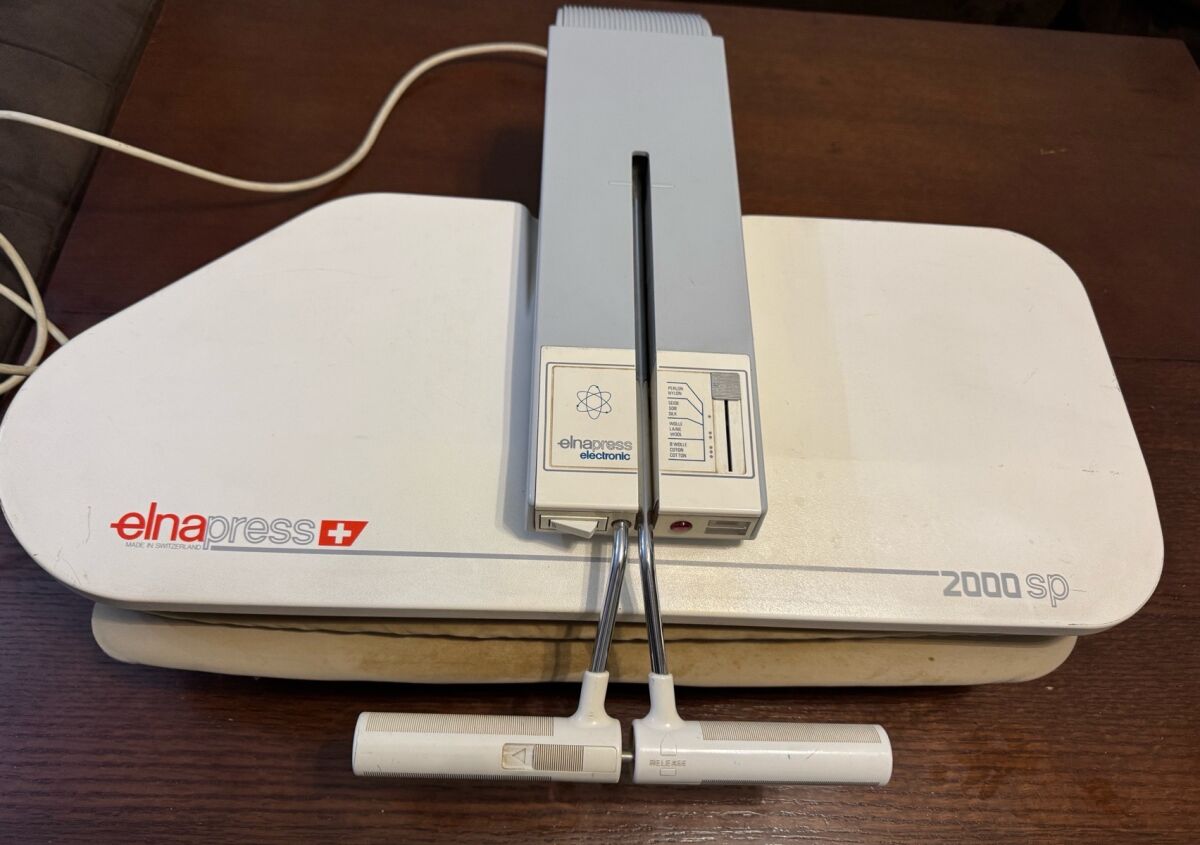 Elna Press 2000sp ironing press used - € 120,00 - Vendora.cy