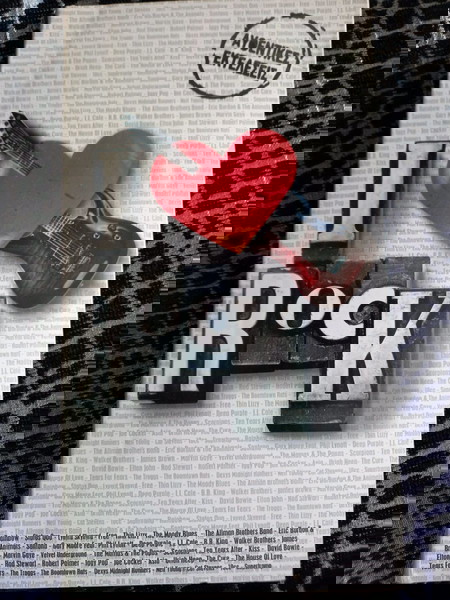  I LOVE ROCK (8 CD) kasetina.