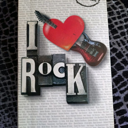 I Love Rock box set with 8 CDs new, rock collection