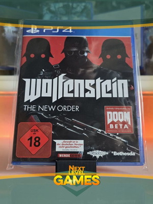 Wolfenstein: The New Order PS4 game like new