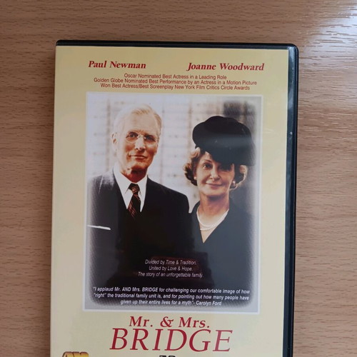 Mr & Mrs Bridge DVD used with Greek subtitles