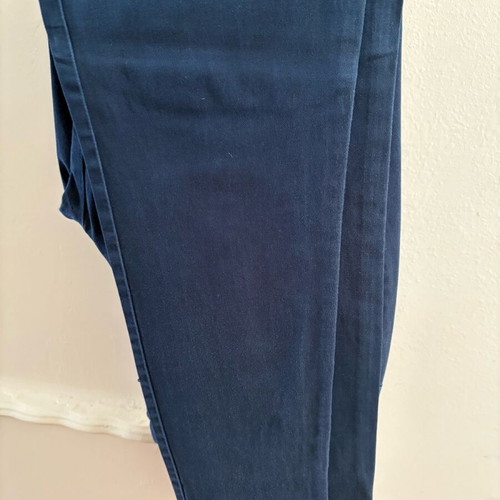 Zara basic παντελόνι chino σαν καινούργιο, No 34, μπλε