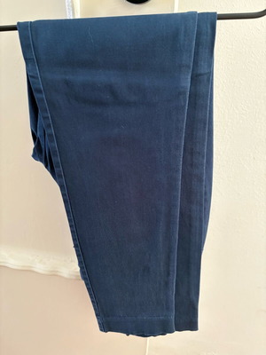 Zara basic παντελόνι chino σαν καινούργιο, No 34, μπλε