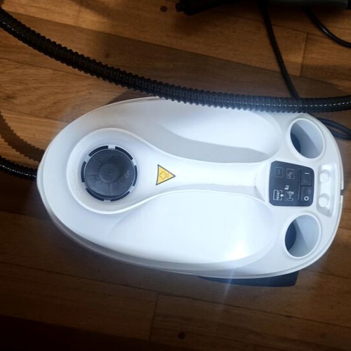 Karcher SC 3 EasyFix steam cleaner pressure 3.5bar like new with wheels and wand