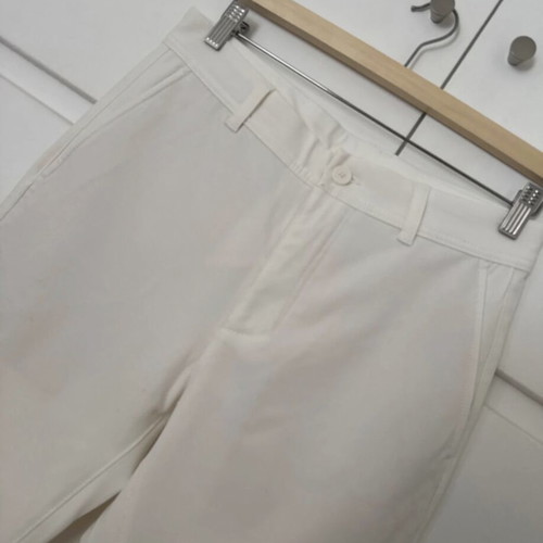 Zara men's pants white size M new