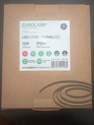 Ταινία LED Eurolamp Pro Series 24V κόκκινη 5 μέτρα καινούργια