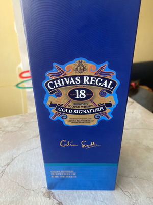 Chivas Regal 18 Years Gold Signature new