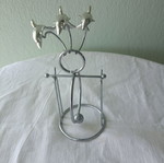 Table decor with 3 dolphins used
