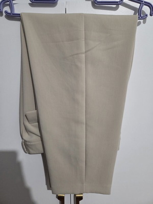 Zara beige pants like new, size S