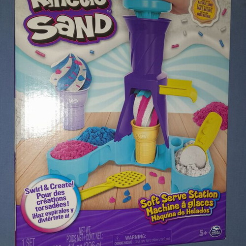 Kinetic Sand Soft Serve Station new creative toy
