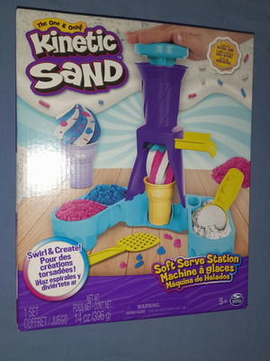 Kinetic Sand Soft Serve Station new creative toy