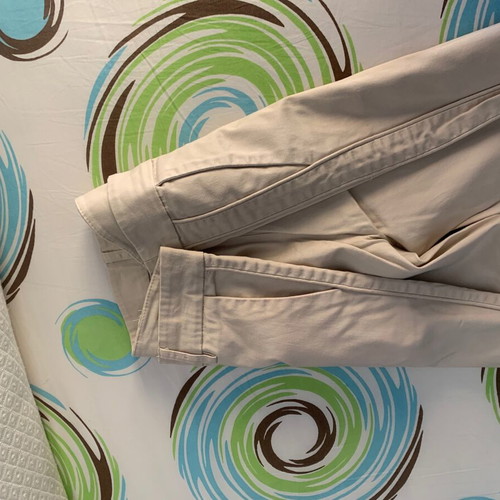 Pants beige straight fit like new, size XL