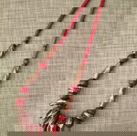  Handmade Vintage Κολιέ Red 27cm