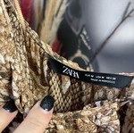 Zara top no M με ανοιχτούς ώμους σαν καινούργιο, πολύχρωμο