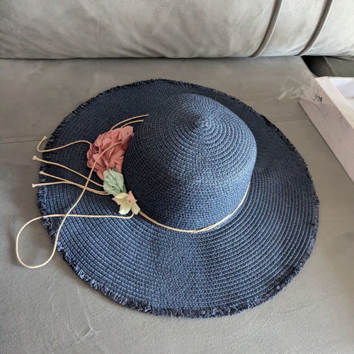 Women's hat, spring and summer, blue