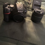 Nikon DSLR Camera D3500 Crop Frame Kit with AF-P DX 18-55mm Lens like new