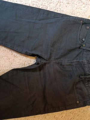 Black women's jeans used, low waist