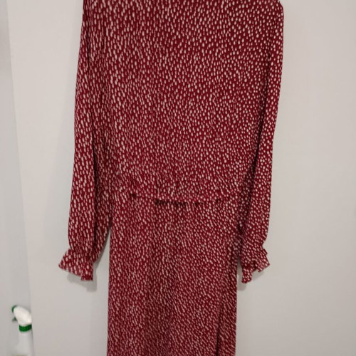 Bordeaux dress light long-sleeve from Australia like new