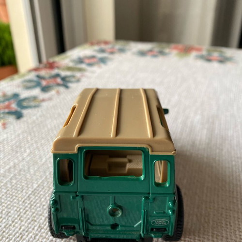 Vintage collectible metal Land Rover 4x4 jeep like new