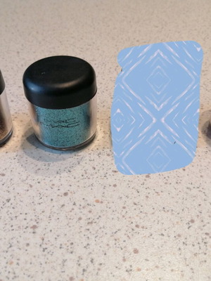 Mac Glitter and pigment poudre eclat de couleur used, pack of 3